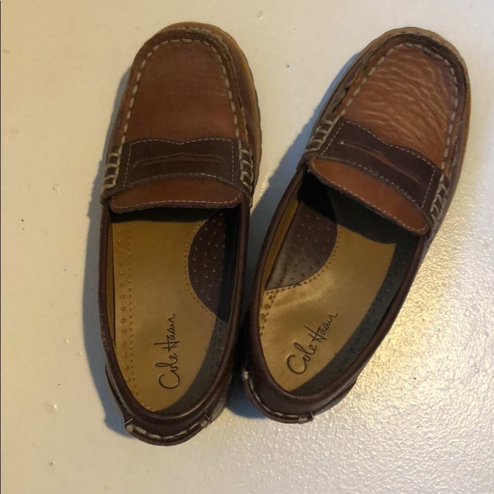 Toddler boys size 11 loafers cole haan